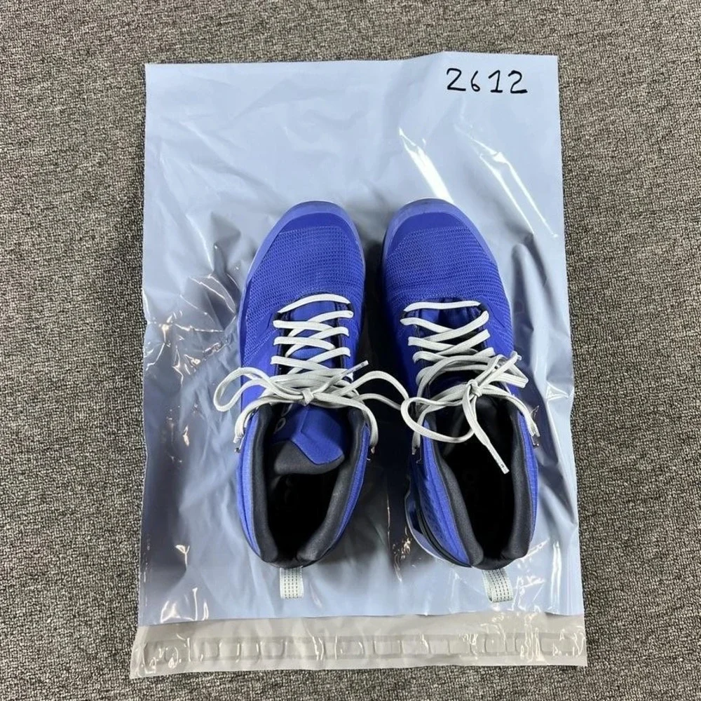 On Cloud Cloudrock Shoes Mens 9 Blue Waterproof Hiking High Top Boots Sneakers
